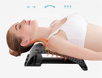Posture Corrector - Lumbar Support for Lower and Upper Back Massager,Neck Stretching Device,Back Stretcher