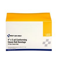 First Aid Only 5-6800 Stretch Gauze Bandage, 4 yds Length x 4 Width (Box of 24)