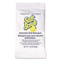 DIA10006 - Soft Scrub Automatic Dish Detergent, Lemon Scent, Powder, 1 Oz. Packet