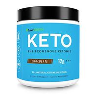 Exogenous Ketones BHB - Perfect Supplement for Ketosis, Energy & Focus, BHB Salts Powder Drink Or Shake for Keto Diet - 15 Servings - Chocolate by Raw Green
