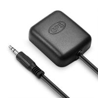 Crosstour GPS Antenna for Dashboard Cameras with 3-pin 3.5mm GPS Port and Dash Cam CR900 Apeman Car Camera C550