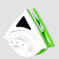 Home Window Wiper Glass Cleaner Tool Double Side Magnetic Brush for Washing Windows Glass Brush Cleaning Tools 3-30mm Color Random (15-24mm)