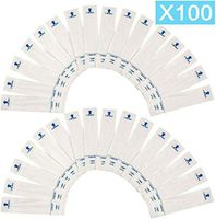 100 Packs Digital Thermometer Probe Covers - Sterile & Sanitary Disposable Electronic Oral Rectal Thermometer Covers (One Size)