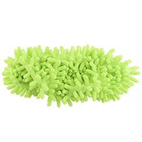 1 Pair Unisex Washable Dust Mop Slippers Shoes Microfiber Cleaning House Mop Slippers Multifultional Floor Cleaning Shoes Cover for House Kitchen Office (Free Size)