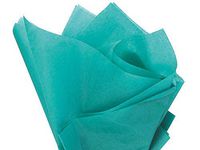 Teal Tissue Paper 20x30" 480 Sheet Flat Ream - Wraps-CTFTE