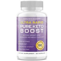 Ultra Fast Keto Boost Pills - Instant Keto for Weight Loss, Women & Men - Jump-Start Ketosis, Improve Focus and Utilize Fat as Fuel - Sugar Free - 60 Capsules