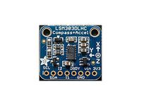 Acceleration Sensor Development Tools Triple-axis Accelerometer+Magnetometer (Compass) Board - LSM303