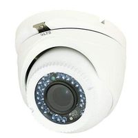LTS Platinum 2MP 1080p HD-TVI Eyeball IR Turret Camera: 2.8mm, WDR, White, 65 ft Infrared, IP66, 12v DC, ICR, OSD/UTC, 3yr