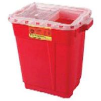 BD XL Sharps Collector 9 Gal, Red Base