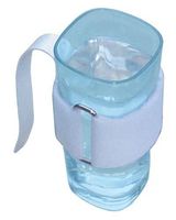 Phone & Cup Holder With Hook and Loop Strap