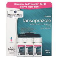 Member's Mark 15 mg Lansoprazole Acid Reducer (14 ct., 3 pk.)