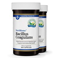 Nature's Sunshine Bacillus Coagulans Probiotics 90 Caps, 2 Pack