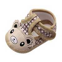 Baby Toddler Boys Cotton Sandals, ♥ Beyonds Hollow Out Little Bear Shoes, Soft Sole Anti-Slip Infant Summer Outdoor Shoes Newborn First Walker Crib Shoes Sneaker Loafers