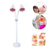 CHAONAO Far-Infrared Physiotherapy Lamp Double Head Device Beauty Salon Home Skin Baking Electric Instrument Heating Light Infra Red Heat Therapy for Pain Relief,275W No Pulley