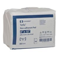 Covidien 3279 Telfa Non-Adherent Pad, 8" x 10" Size (Pack of 25)