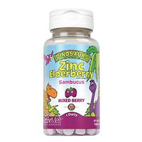 Kal 5 Mg Berry Zinc Elderberry Tablets, 90 Count