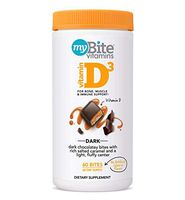 MyBite Vitamin D3 Supplement Chewables - Dark Chocolatey Caramel - 60ct