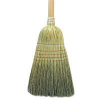 UNISAN Warehouse Broom, Corn Fiber Bristles, 42 Inch Wood Handle, Natural (932C)