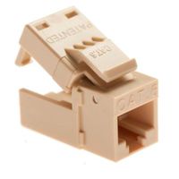 Platinum Tools 706IV-4C EZ-SnapJack Cat6 Crimpers, Ivory, 4-Pack