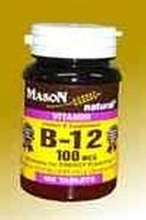 Mason Vitamins Mason B 12 100mcg Tablets