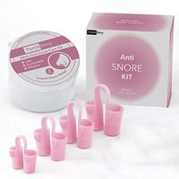 Anti Snoring Devices - Snore Stopper Solution - Stop Snoring Solutions - Four Anti Snoring Nose Vents - Anti Snoring Device Set - Nasal Dilators Kit (Pink, 4)