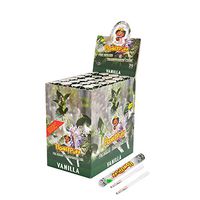 HONEYPUFF Flavors Pre Cigarette Rolling Cone Paper with Plastic Tube 137MM Suitable Regular Cigarette Rolling Papers (Vanilla)