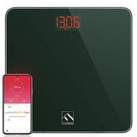FITINDEX Smart Digital Body Weight Scale, Bluetooth BMI Bathroom Scale with Smartphone App, Step-on Technology, Sturdy Tempered Glass