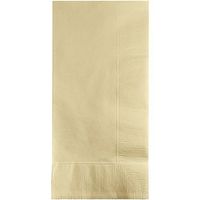 Club Pack of 600 Ivory Premium 2-Ply Disposable Dinner Napkins 8"