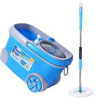 Cleaning Products Mop And Bucket Set,New Double-drive Rotating Super Absorbent Mop Bucket To Mop,For Household Cleaning
