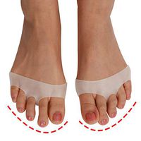 Windfulogo 1vPair Forefoot Pads Toe Separator, Gel Metatarsal Cushion Toe Separators, Breathable & Soft Gel, Best for Diabetic Feet, Blisters, Forefoot Pain.