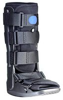 Light Weight Low Profile Tall Cam Air Walker Fracture Boot, Black, Breathable Insole (Medium)