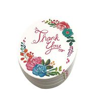 TOYANDONA 50PCS Baking Packaging Decorative Labels Flowers Garden Hanging Tags Biscuit Box Gift Packaging Decoration Without Rope