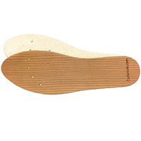 Natural Foot Odor Eliminator - Cedarsole Wood Shoe Insoles (Men's 6, Women's 7)