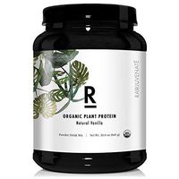 Rawjuvenate Organic Keto-friendly Plant Protein Powder Vanilla (840g), 30 Oz