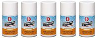 Big D 464 Concentrated Room Deodorant for Metered Aerosol Dispensers, Sunburst Fragrance, 7 oz (Fіvе Расk)
