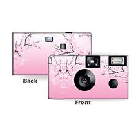 5 Cherry Blossoms Disposable Cameras, Anniversary, Single use, Flash WM-50423-C