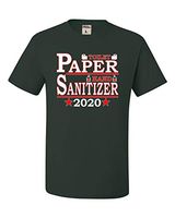 Go All Out XX-Large Forest Green Adult Toilet Paper Hand Sanitizer 2020 Presidential Ticket T-Shirt