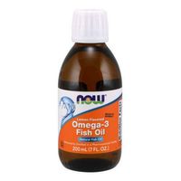 Omega-3 Fish Oil, Lemon, 7oz by Now Foods (Pack of 3)