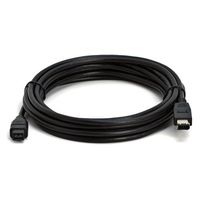 Comprehensive IEEE-1394B Firewire 800 9 Pin Plug to 6 Pin Plug Cable, 15'