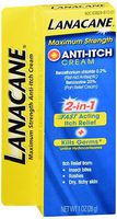 Lanacane Maximum Strength Anti-Itch Cream - 1 oz, Pack of 6