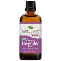 Plant Therapy Lavender Fine Organic 100 mL (3.3 oz) 100% Pure,Undiluted, Therapeutic Grade