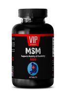 Natural Skin Health - MSM - MSM Supplements for Skin - 1 Bottle 60 Tablets