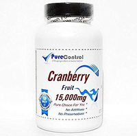 Cranberry Fruit 15,000mg Concentrate // 200 Capsules // Pure // by PureControl Supplements