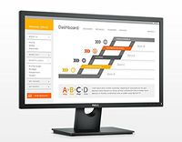 Dell E2417H 24" WLED LCD Monitor - 16: 9-8 MS