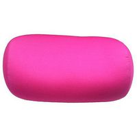 Cushie Pillows 7 inches x 12 inches Microbead Bolster Squishy/Flexible/Extremely Comfortable Roll Pillow - Pink
