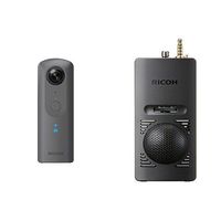 Ricoh Theta V 360 Spherical Camera with TA-1 3D Microphone