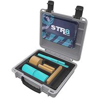 STR8 Brand - Smoking Roll Kit V3, Watertight, Smell Proof, Lockable, Travel Case (Grey)
