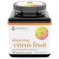 Youtheory Slimming Citrus Fruit Advanced with Chromium, 60 Count (1 Bottle) (Packaging May Vary by Seller)