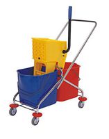 Industrial Wringer with Tow Buckets Metal Frame AF08071