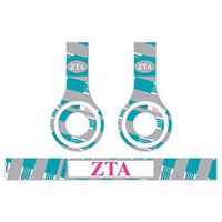 Zeta Tau Alpha-3 Patterns-Skins for Beats Solo HD Headphone
